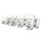 Z-Lite Beckett 5 Light Vanity, Chrome And Clear Seedy 492-5V-CH - alternate 2